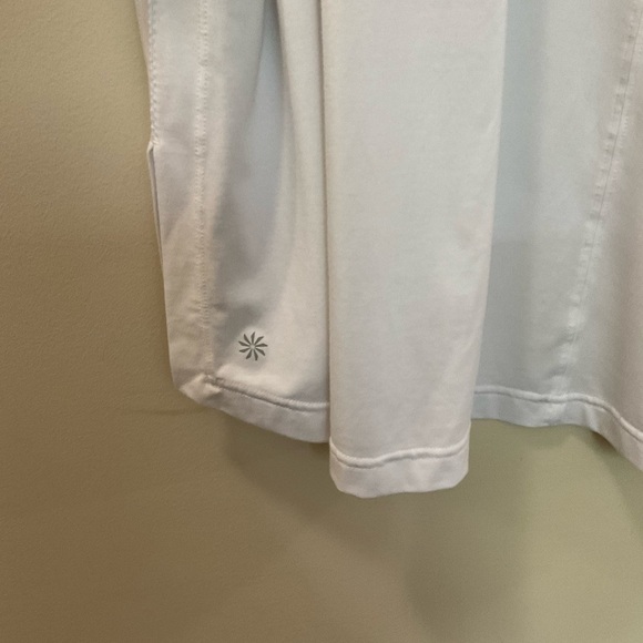 Athleta Inspire Top Plus Size White 3/4 Sleeves  Size 2X - Picture 4 of 7